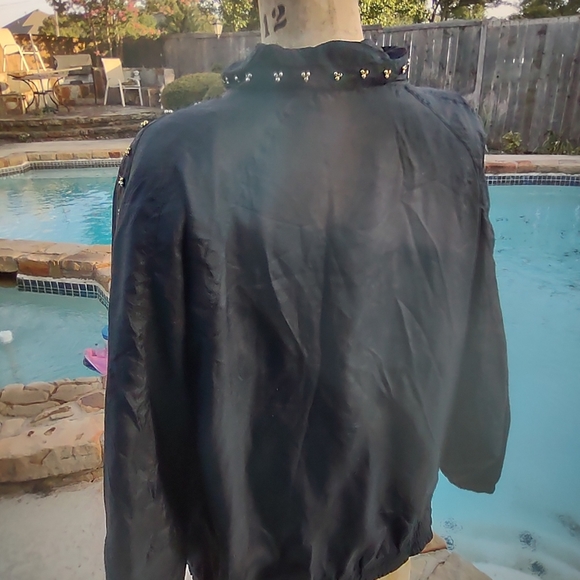 VTG 80 studded jacket windbreaker medium - Picture 3 of 13